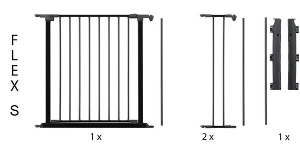 BabyDan BabyDan Flex S Treppenschutzgitter 90 - 112 cm BabyDan BabyDan Flex S Treppenschutzgitter 90 - 112 cm