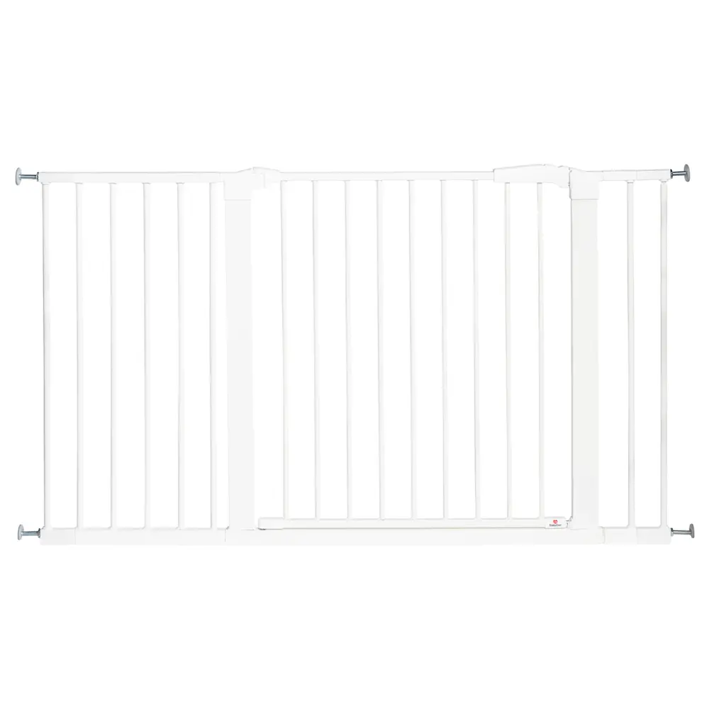 BabyDan BabyDan Perfect Close Treppenschutzgitter 128 - 135 cm BabyDan BabyDan Perfect Close Treppenschutzgitter 128 - 135 cm