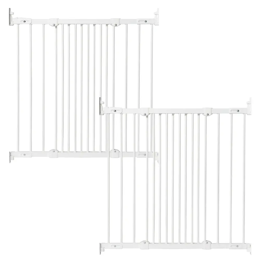 BabyDan BabyDan FlexiFit Treppenschutzgitter 2 Türen 124 - 210 cm BabyDan BabyDan FlexiFit Treppenschutzgitter 2 Türen 124 - 210 cm