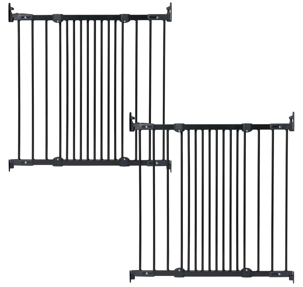 BabyDan BabyDan FlexiFit Treppenschutzgitter 2 Türen 124 - 210 cm BabyDan BabyDan FlexiFit Treppenschutzgitter 2 Türen 124 - 210 cm
