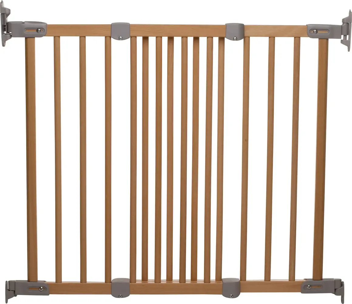 BabyDan BabyDan FlexiFit Holz-Treppenschutzgitter 2x Tür 138 - 213 cm
