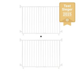 SafetyThings SafetyThings Treppenschutzgitter SG-86 2 Türen 160 - 260 cm SafetyThings SafetyThings Treppenschutzgitter SG-86 2 Türen 160 - 260 cm