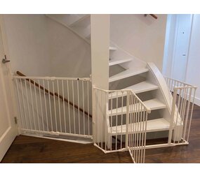 BabyDan BabyDan Flex Treppenschutzgitter 252 cm & BabyDan FlexiFit Treppenschutzgitter 62 - 105 cm