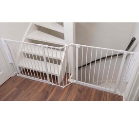 BabyDan BabyDan Flex Treppenschutzgitter 2 x Tür 184 - 192 cm
