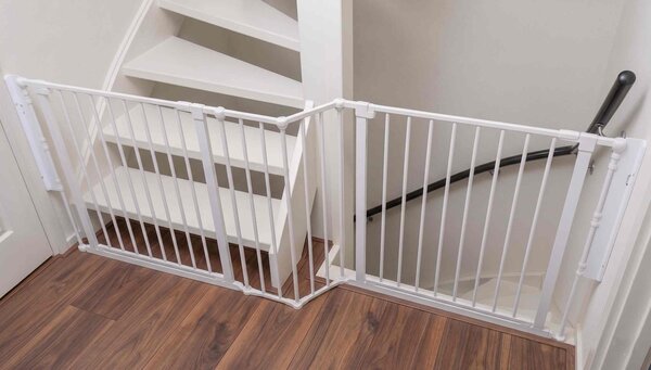 BabyDan BabyDan Flex Treppenschutzgitter 2 x Tür 184 - 192 cm
