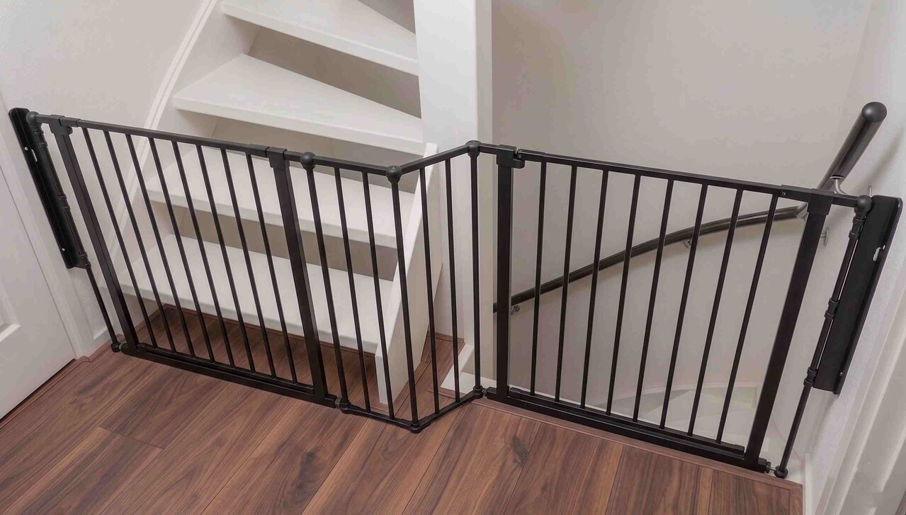 BabyDan BabyDan Flex Treppenschutzgitter 2 x Tür 184 - 192 cm