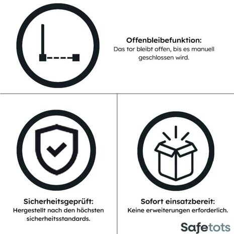 Safetots Safetots Elegance Treppenschutzgitter 87 - 95 cm