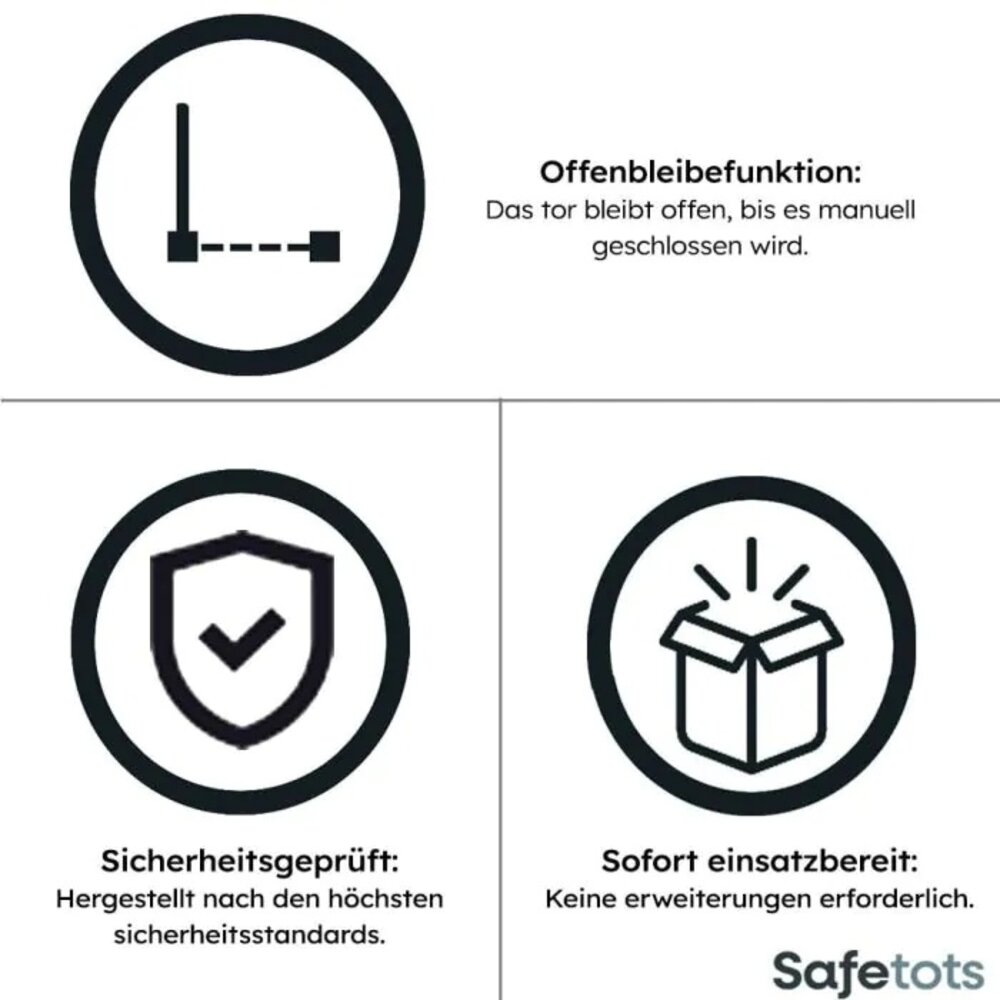 Safetots Safetots Elegance Treppenschutzgitter 79 - 87 cm