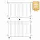 SafetyThings SafetyThings Treppenschutzgitter SG-86 2 Türen 160 - 260 cm SafetyThings SafetyThings Treppenschutzgitter SG-86 2 Türen 160 - 260 cm