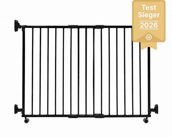 SafetyThings SafetyThings Treppenschutzgitter SG-86 80 - 130 cm SafetyThings SafetyThings Treppenschutzgitter SG-86 80 - 130 cm