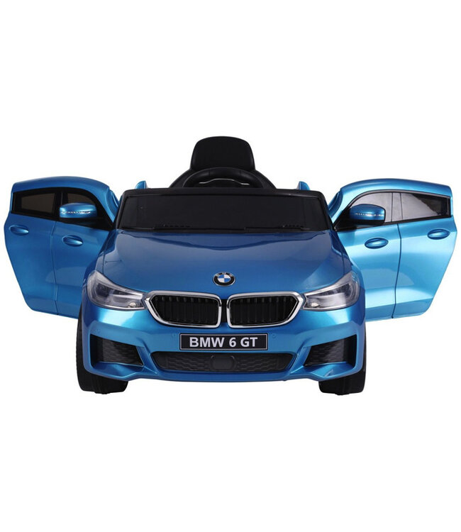 BMW 6 GT, Leather seat, Rubber tires, Children's battery car!