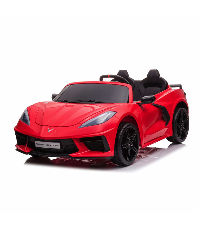 Corvette Stingray, ein Kleinkind-Elektrofahrzeug mit 2 Personen, 12 Volt mit der Goma, sowie der Kunde!