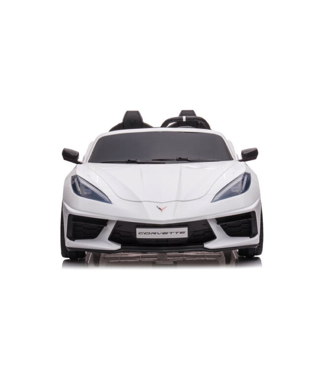 Corvette Stingray, un véhicule électrique pour bébé avec 2 personnes, 12 volts au goma, ainsi que le client !