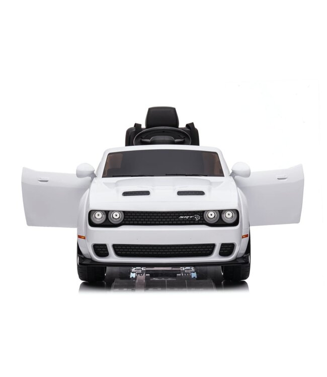 Dodge Challenger SRT, 12 volt electric children's car, Leather seat, Rubber tires, Children's Battery Car!