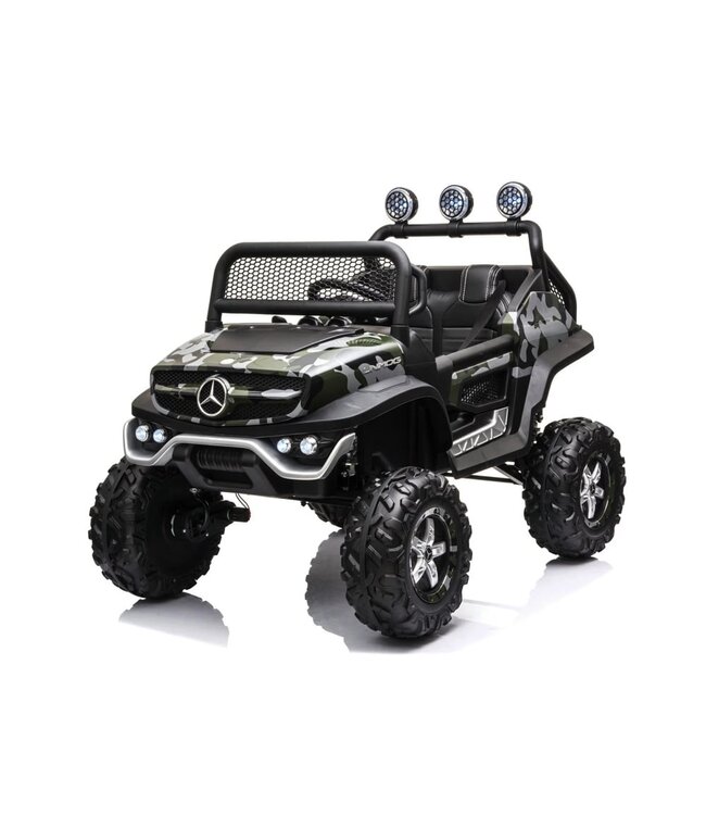 Mercedes-Benz Unimog, 12v kinder accu voertuig, buggy met vele opties