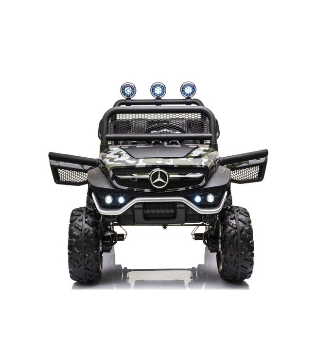 Mercedes-Benz Unimog, 12V-Kinderbatteriefahrzeug, Buggy mit vielen Optionen