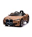 BMW i4, elektrisches Kinderauto, 12V, Ledersitz, Musikmodul und mehr!