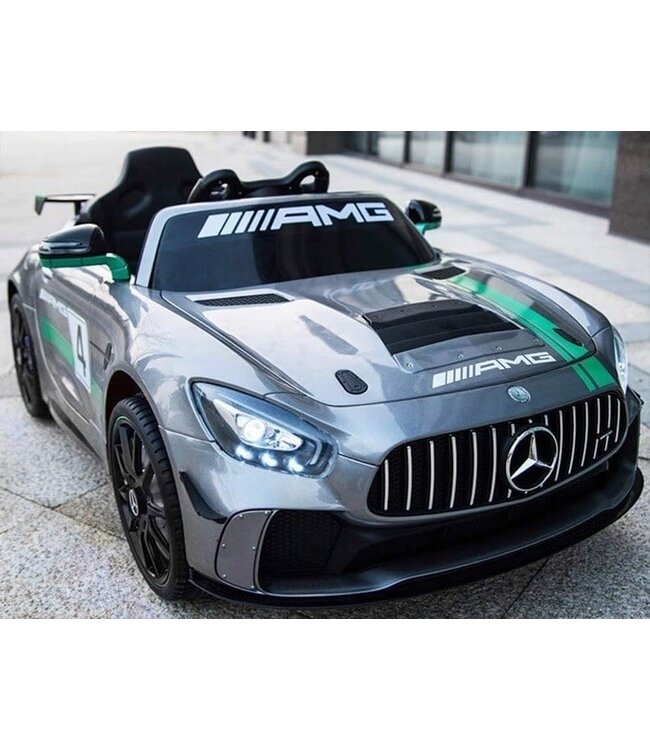 Mercedes-Benz GT4 AMG Batteriefahrzeug mit MP4-Bildschirm und vielem mehr!