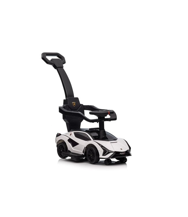 Lamborghini Sian, voiture à pied, voiture à pousser, 2 en 1.