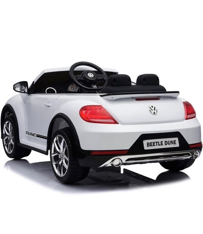 Volkswagen Beetle, 12 volt Kinder Accu Auto met rubberen banden en meer!