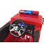 Brandweer Accu Auto, 12 volt elektrische kinderauto met veel accessoires!