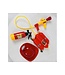 Voiture à batterie des pompiers, voiture électrique pour enfants 12 volts avec de nombreux accessoires !