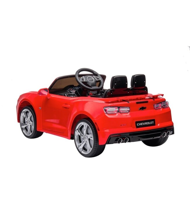 Chevrolet Camaro SS, 12V electric children's vehicle, leather seat, rubber tires