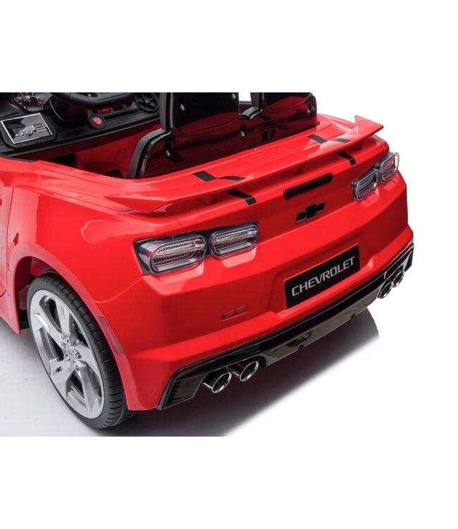 Chevrolet Camaro SS, véhicule électrique pour enfants 12V, siège en cuir, pneus en caoutchouc
