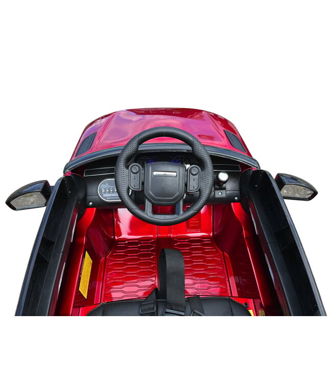 Range Rover Velar, 12 volt kinderauto met afstandsbediening en meer!