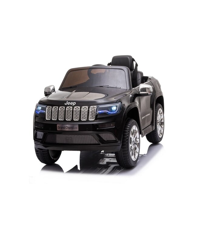 Jeep Grand Cherokee, 12-Volt-Elektro-Kinderauto, Ledersitz und mehr!