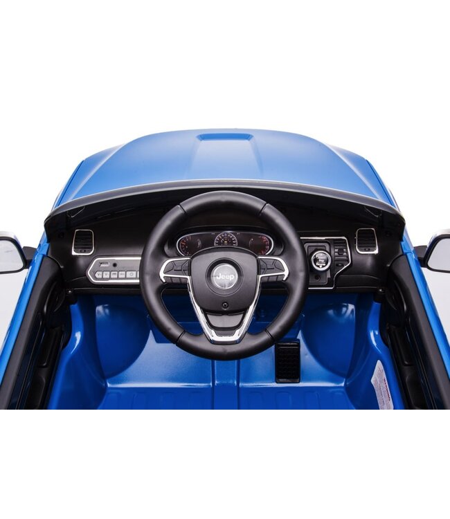 Jeep Grand Cherokee, 12-Volt-Elektro-Kinderauto, Ledersitz und mehr!