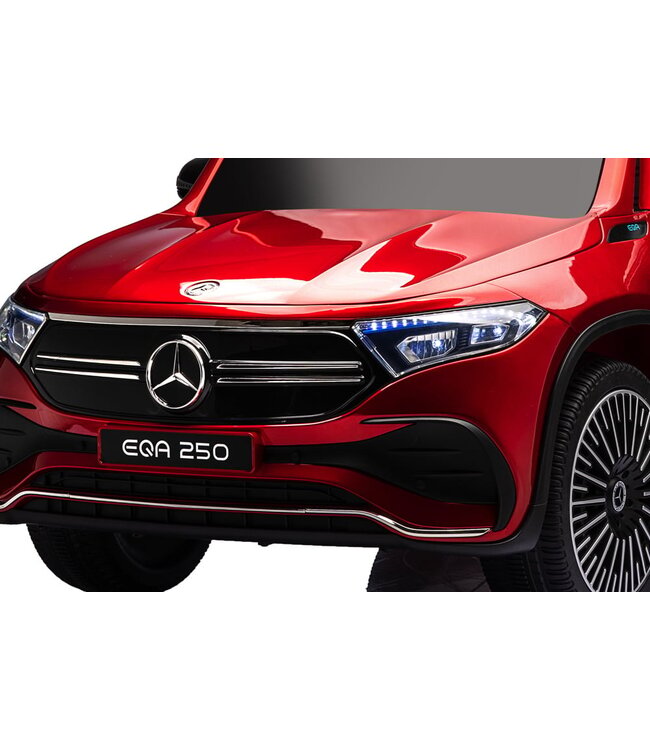 Mercedes-Benz EQA 250, 12 volt electric children's car with rubber tires, leather seat and more!