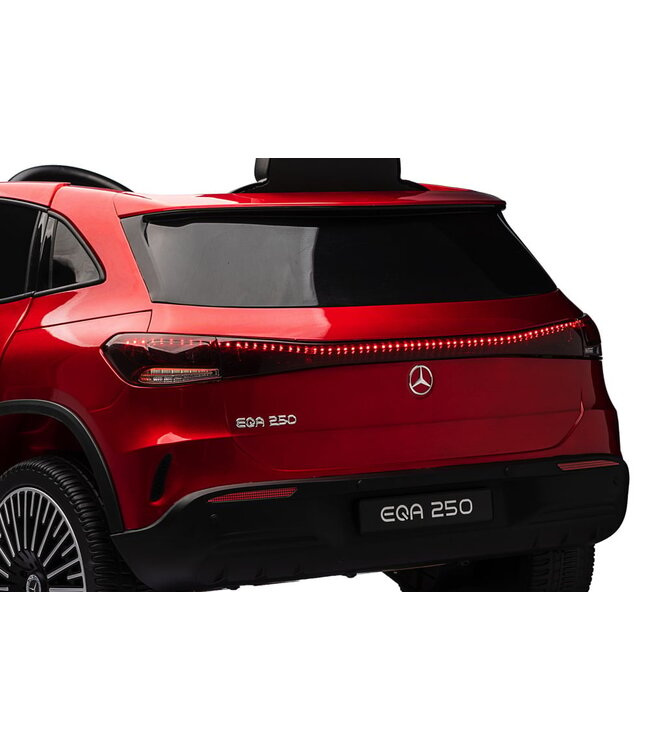 Mercedes-Benz EQA 250, 12 volt electric children's car with rubber tires, leather seat and more!