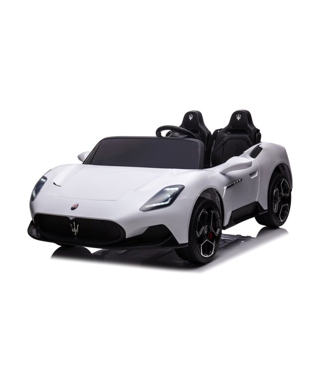 Maserati MC20 2-Sitzer, 24-V-Elektro-Kinderauto, Gummireifen, Ledersitz.