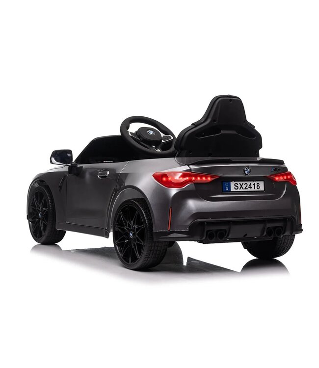 BMW M4, 12 volt electric children's car, Leather seat, Rubber tires, Children's Battery Car!