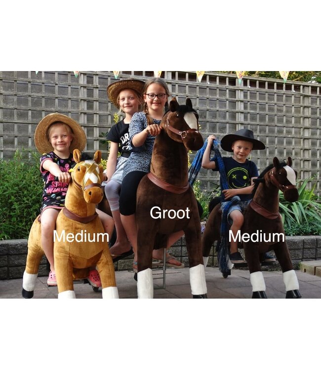 MY PONY, rijdend speelgoed paard van ROLLZONE ®, 8+ (MP2024-L)