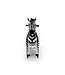 MY PONY, rijdend speelgoed  zebra van ROLLZONE ®, 3 - 6 jaar (MP2001-S)