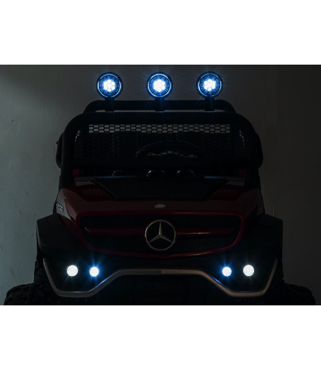 Mercedes-Benz Unimog, véhicule à batterie pour enfants 12v, buggy avec de nombreuses options