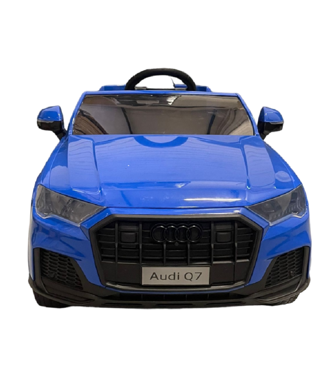Audi Q7 elektrische kinderauto, 12 volt, rubber banden en meer!