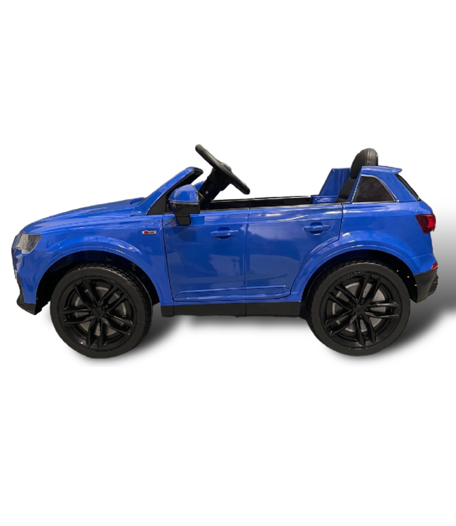 Voiture électrique pour enfants Audi Q7, 12 volts, pneus en caoutchouc et plus encore !