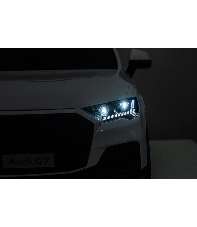 Voiture électrique pour enfants Audi Q7, 12 volts, pneus en caoutchouc et plus encore !