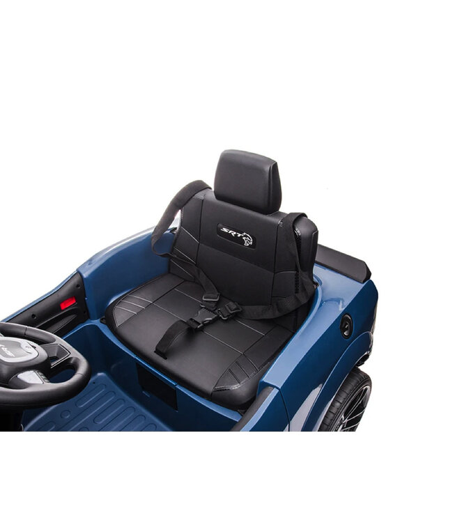Dodge Challenger SRT, voiture électrique pour enfants 12 volts, siège en cuir, pneus en caoutchouc, voiture à batterie pour enfants !