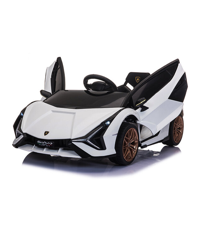 Lamborghini Sian, voiture électrique pour enfants 12v avec portes papillon