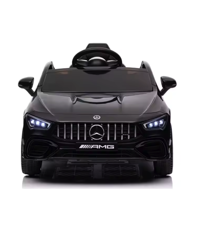 Mercedes CLA 45 S AMG Elektro-Kinderauto 12 Volt Elektro-Kinderauto mit Gummireifen, Ledersitz und mehr!