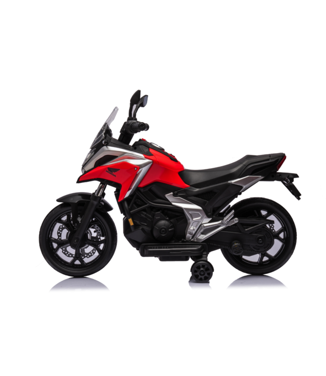 Honda NC750X, 12 volt electric kids motorcycle with rubber tires and more!