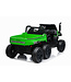 Farm Gator, 24v Elektrische Kinderauto, 2-zitter, 4WD, Rubberen banden, Leren Zitting