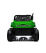 Farm Gator, 24v Elektrische Kinderauto, 2-zitter, 4WD, Rubberen banden, Leren Zitting