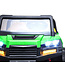 Farm Gator, 24v Elektrische Kinderauto, 2-zitter, 4WD, Rubberen banden, Leren Zitting