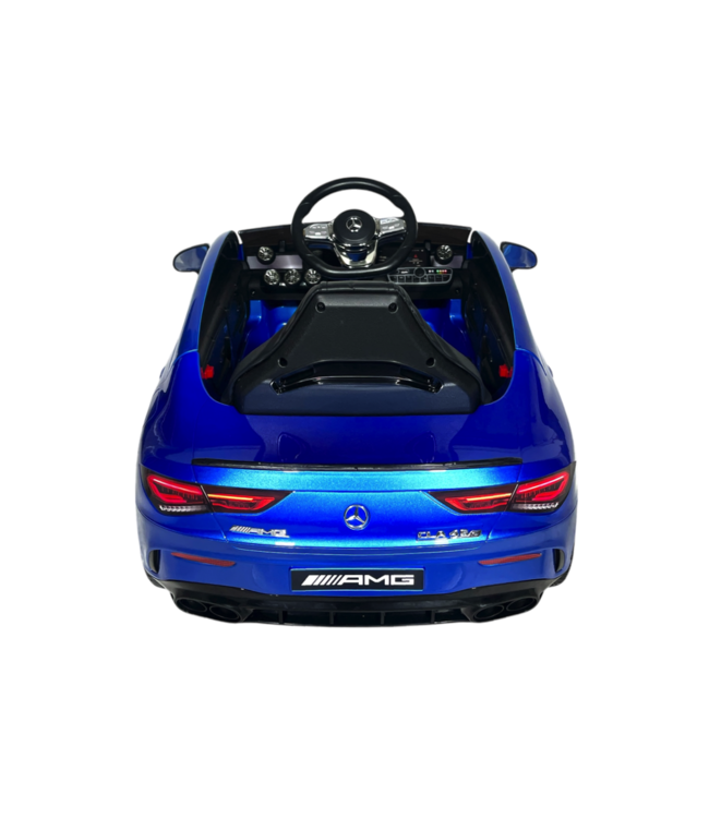 Mercedes CLA 45 S AMG Electric Kids Car 12 volt electric kids car with rubber tires, leather seat and more!