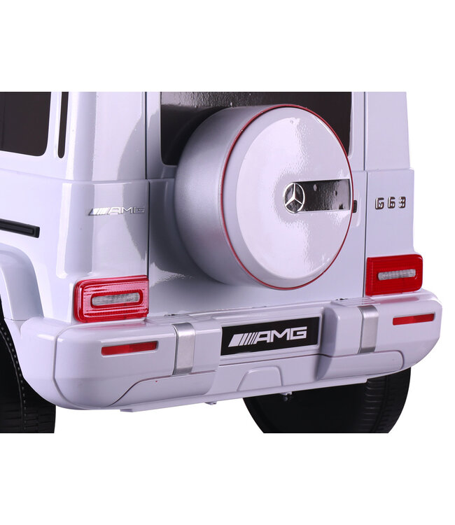 Mercedes G63, 12 volt Children's Battery Car, rubber tires, leather seat and more!